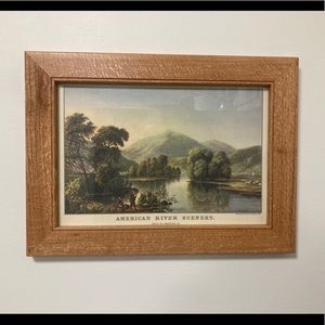 Repro Currier & Ives Lithograph